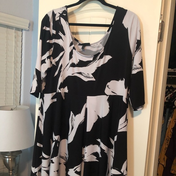 Lane Bryant Dresses & Skirts - Black and white Dress